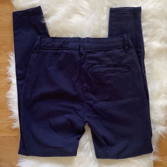 ModCloth Skinny Leg Pants in Navy Blue Size 6 - Picture 4 of 4